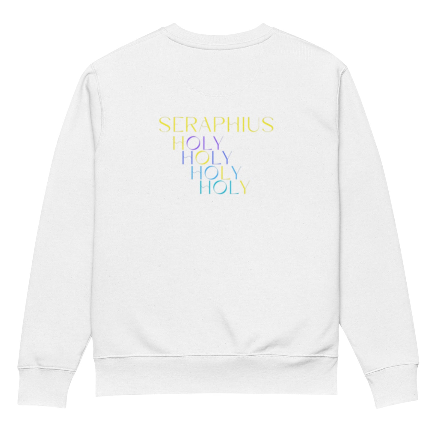 Unisex eco sweatshirt: Print (DTG) Front and Back