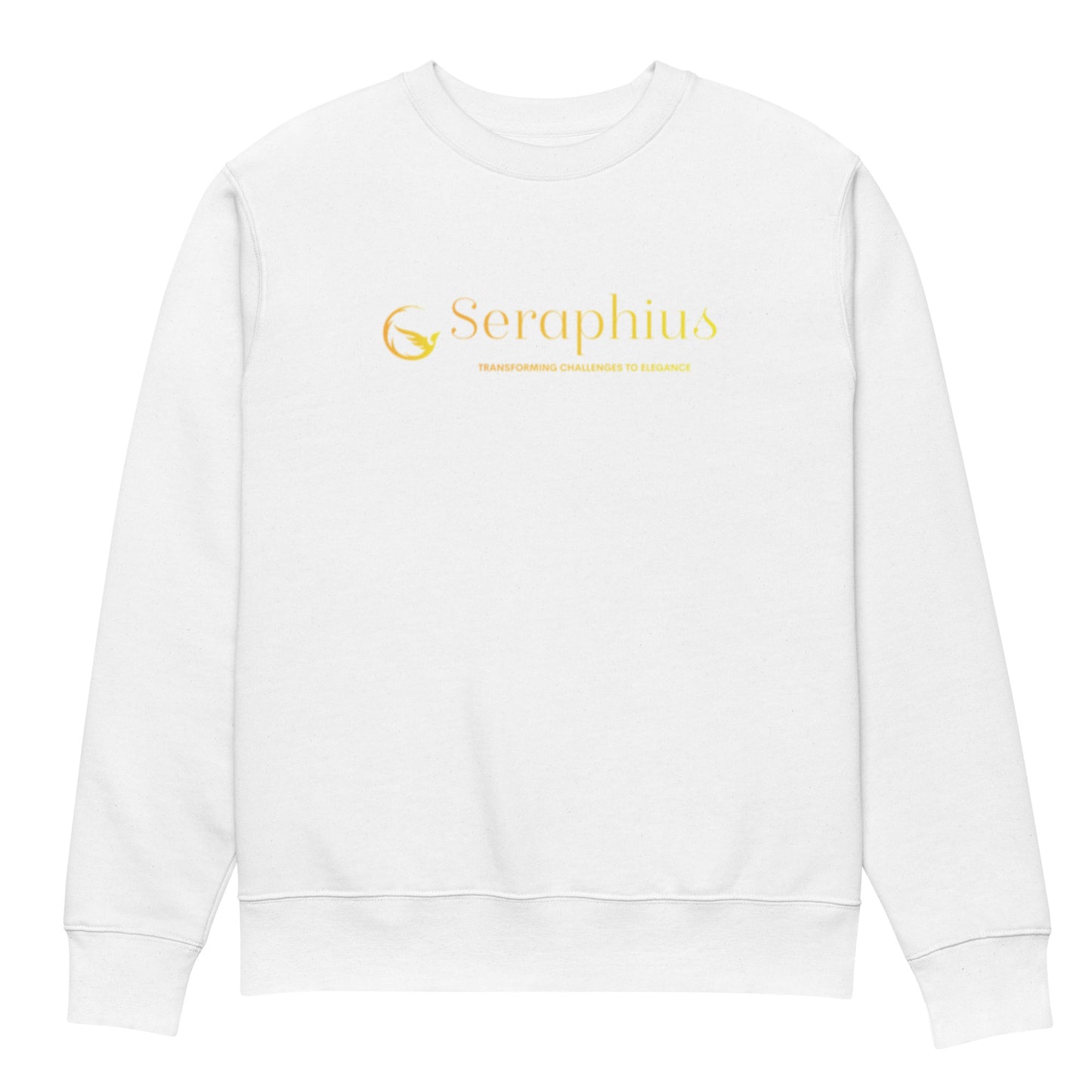 Unisex eco sweatshirt: Print (DTG) Front and Back